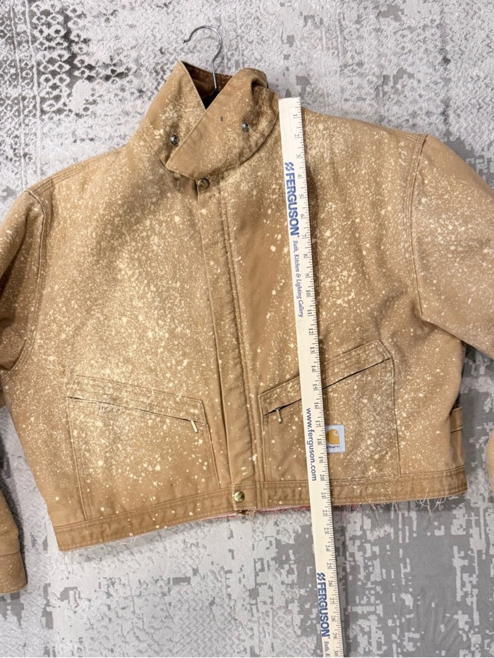 Reworked Vintage Carhartt Cropped Jacket - Picture 6 of 7